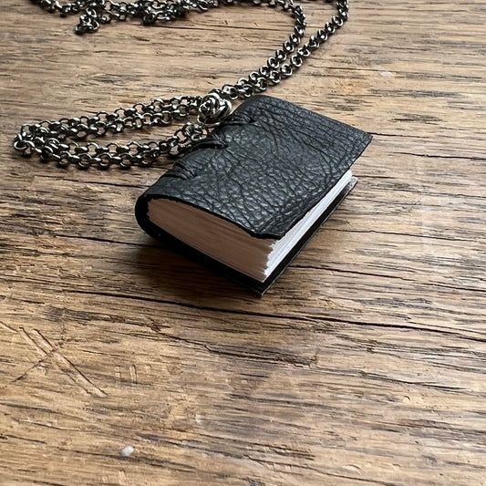 Miniature Book Necklace #5