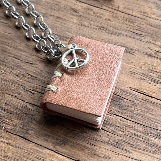 Miniature Book Necklace #4