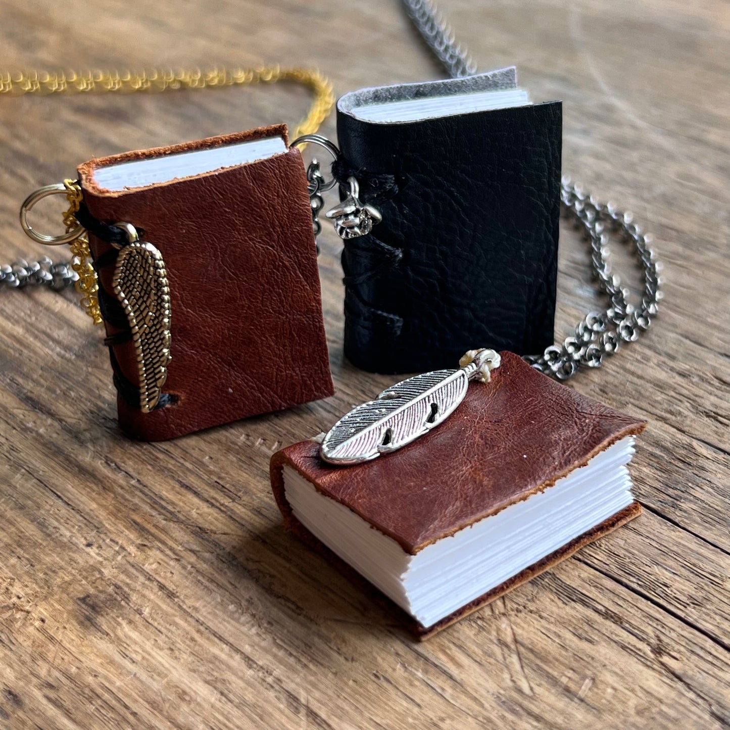 Miniature Book Necklace #5