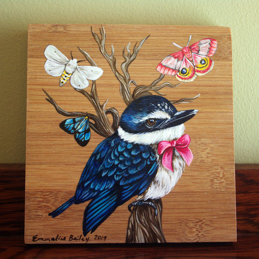 Original Little Kingfisher Painting