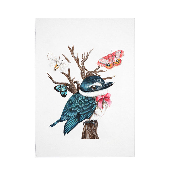 Little Kingfisher Print - Limited Edition
