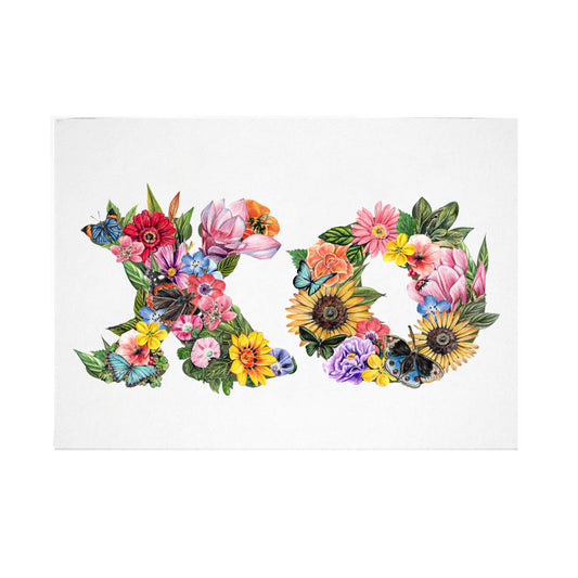 Floral XO Print