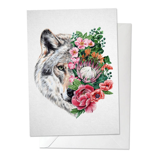 Wild Wolf Print