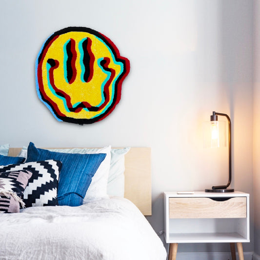 Trippy Smile Wall Rug