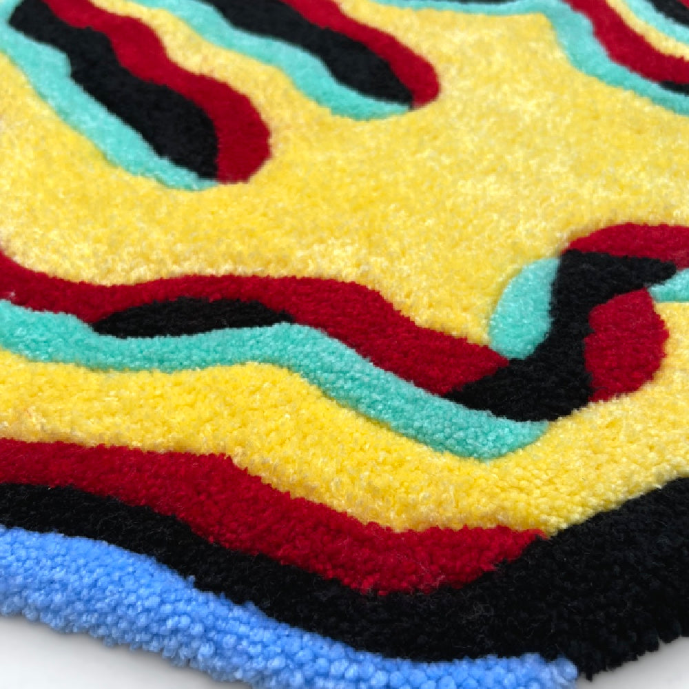 Trippy Smile Wall Rug