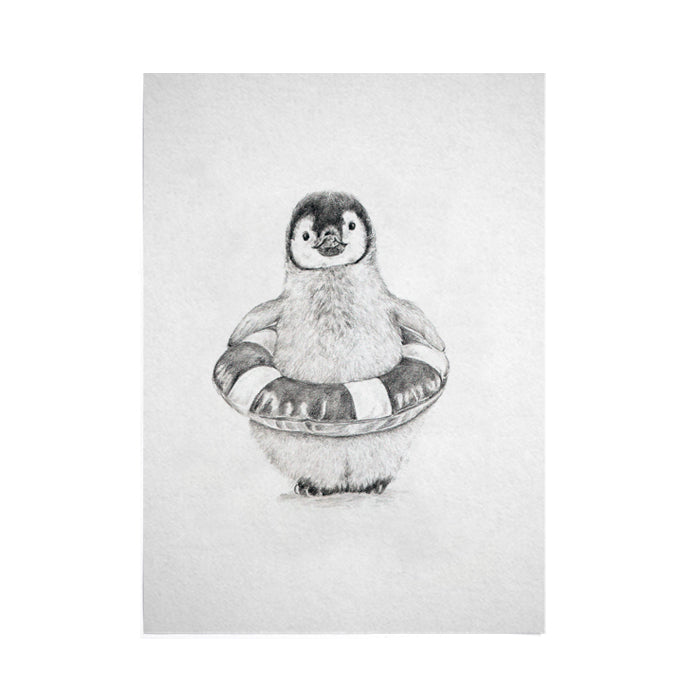 Baby Penguin Print